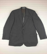 Hugo Boss Mens Al Capone Catania Blazer Gray All Wool Sport Coat Made In USA 40R