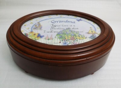 Audrey Jeanne Roberts  ''Grandma Your Love Is A Priceless Gift''  Musical Box