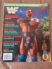 October 1992 WWF Magazine TATANKA Bret Hart SHAWN MICHAELS Nailz WORLD WRESTLING