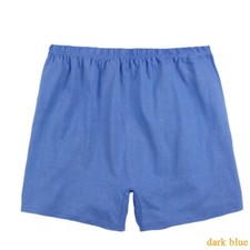Uomo Cotone Boxer Slip Intimo Mutande Oversize Vita Alta Traspirante