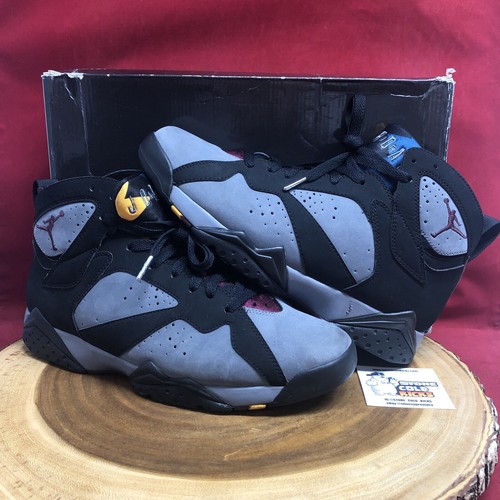 Nike Air Jordan VII 7 Retro Bordeaux Graphite 304775-003 Größe 11,5
