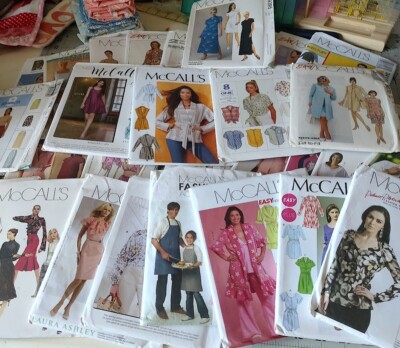 Buyer's Choice: McCall's Sewing Patterns Sizes L-XL, 6-20