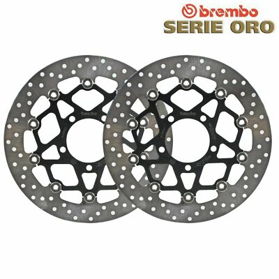 KAWASAKI 1400 ZZR 2012 2013 2014 PAAR BREMSSCHEIBEN VORNE BREMBO SERIE GOLD