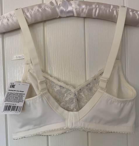 34E COMFORT BRA CREAM MODEL SYMPHONY BY FELINA NEW WITH TAGS RRP £72.00 - Picture 5 of 6