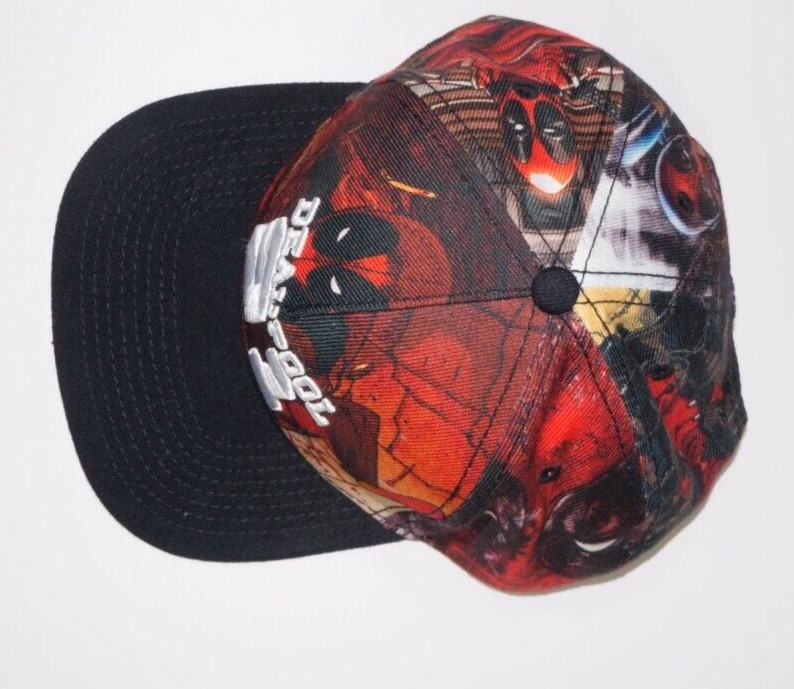 Marvel Deadpool 91 snapback baseball hat ONE SIZE… - image 3