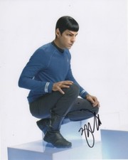 Zachary Quinto Star Trek Autographed Signed 8x10 Photo COA #14