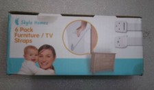  1 Skyla Homes 6 furniture tv safety straps ,NEW 