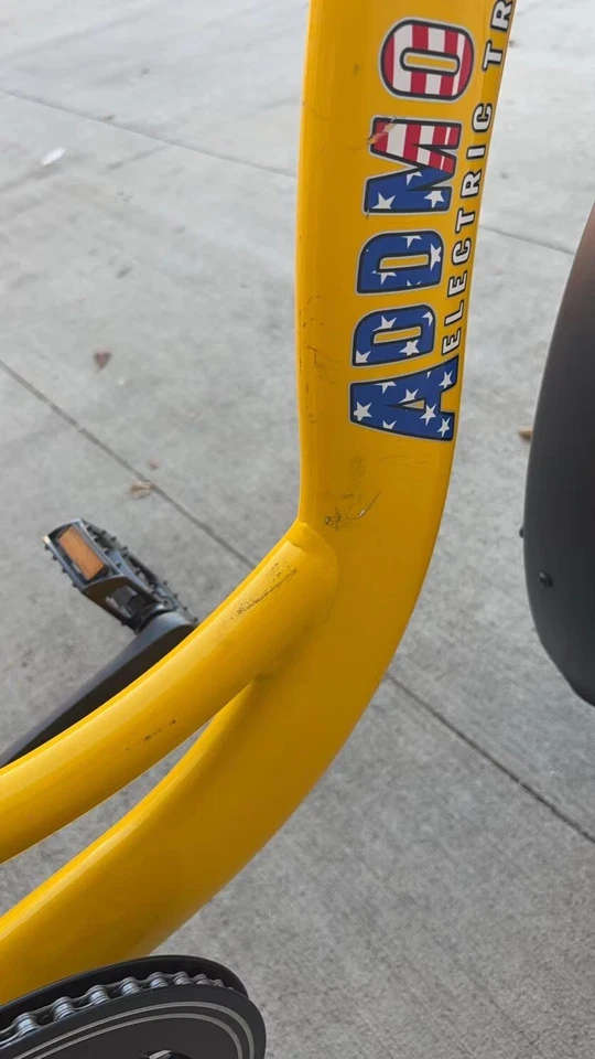 Triciclo Eléctrico M330II 750W 20Ah Motor Trasero Neumático Graso para Seniors Bicicleta ADDMOTOR Foto 4 de 4