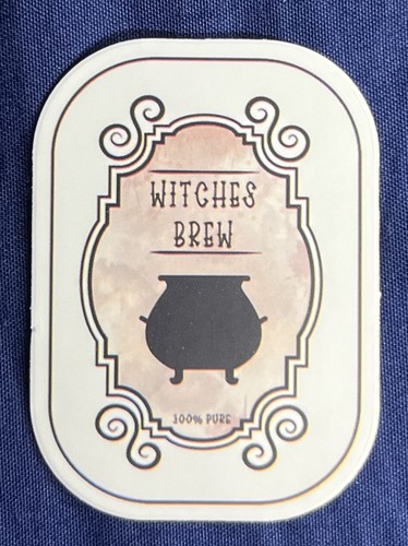 Retro Witchy Halloween Apotheker Flasche Trank Etiketten (5 Aufkleber Pack) N - Bild 2 von 6
