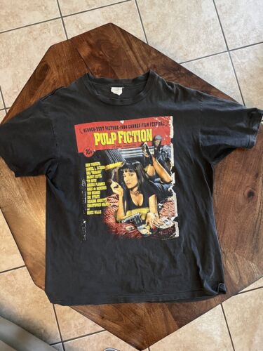 Pulp Fiction T Shirt VINTAGE 1994 Winterland XL B… - image 1
