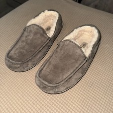 UGG Ascot Leather Suede Slippers Mens Size 7
