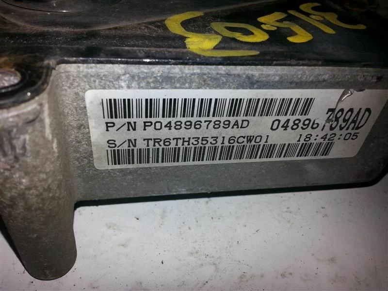 Transmission Module P04896789AD Computer ECM Fits 02 CHRYSLER SEBRING 44-139124 - Image 3 of 4