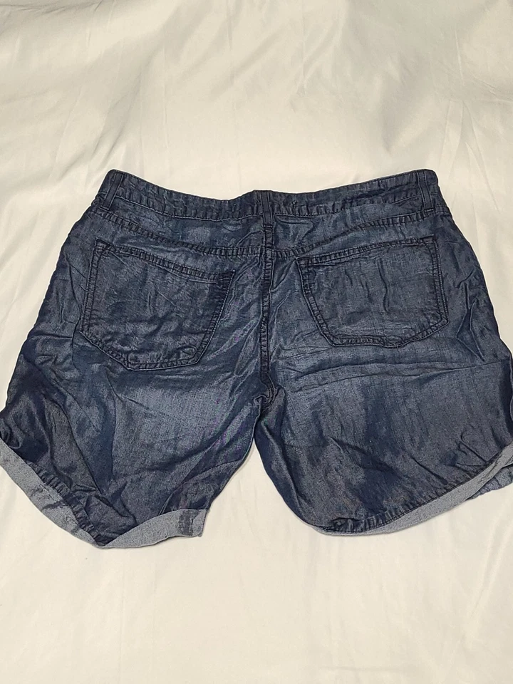 Vaqueros Rich And Skinny Azul Denim Corto Talla 28 con 5 bolsillos Estilo Como Foto 2 de 4