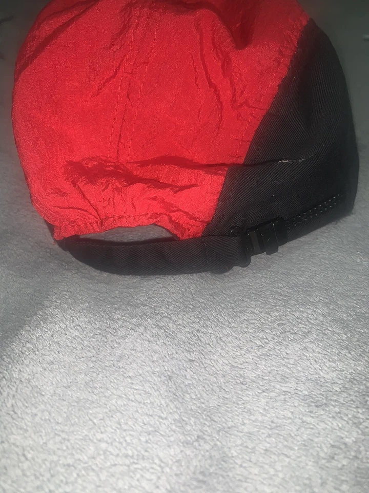 Gorra de colección Nike Air Jordan Flight Panel Cap 23 años 90 OG rara 1Cw6-67 tela de felpa Foto 3 de 4