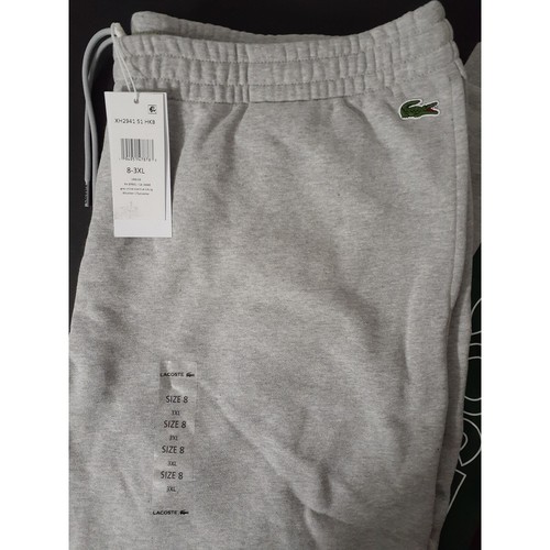 Jogging Lacoste couleur bloquée sur la jambe latérale gris Chine/bleu/vert/3XL - Photo 2/4