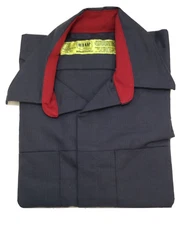 Red Kap Mens Performance  Charcoal/ Fireball Red Size Small Free Shipping