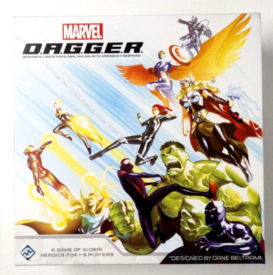 Marvel - D.A.G.G.E.R. Dagger Board Game - Sealed New in Box Superhero