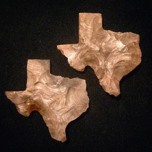 Bolo Tie Commission Texas Flint Knapped - Picture 2 of 2