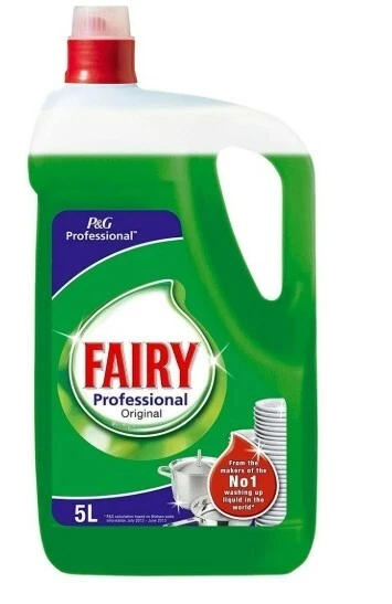 Fairy professionale detersivo piatti verde 5 lt azione forte Classica stoviglie