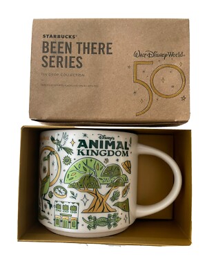 Walt Disney World 50th Anniversary Animal Kingdom Starbucks Mug 14oz | eBay