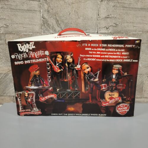 BRATZ Rock Angelz Band Insstruments Playset Stage Accessories Damaged New in Box - Picture 6 of 14