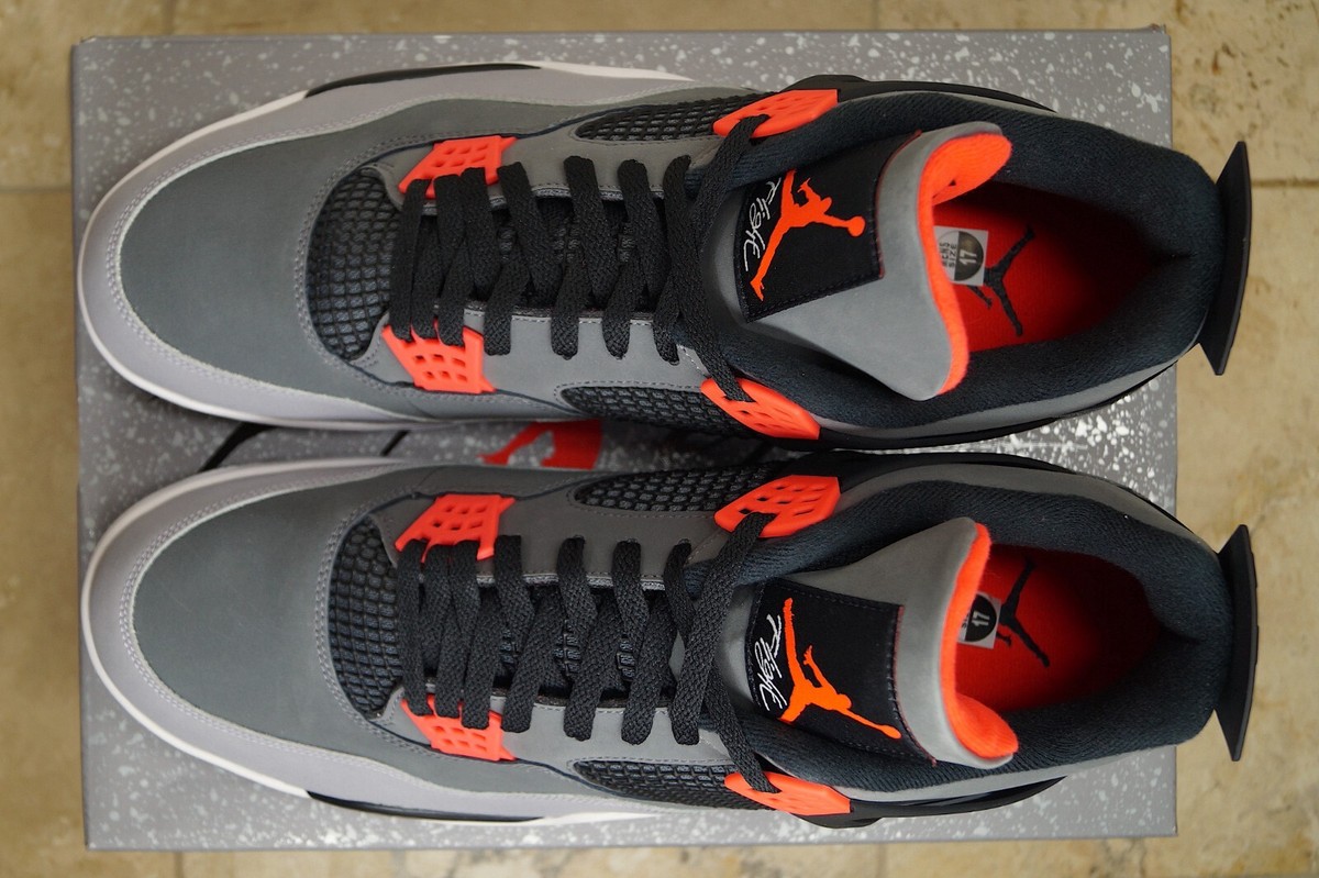 Air Jordan 4 Retro Infrared Men's Size 17 DH6927-061 | eBay