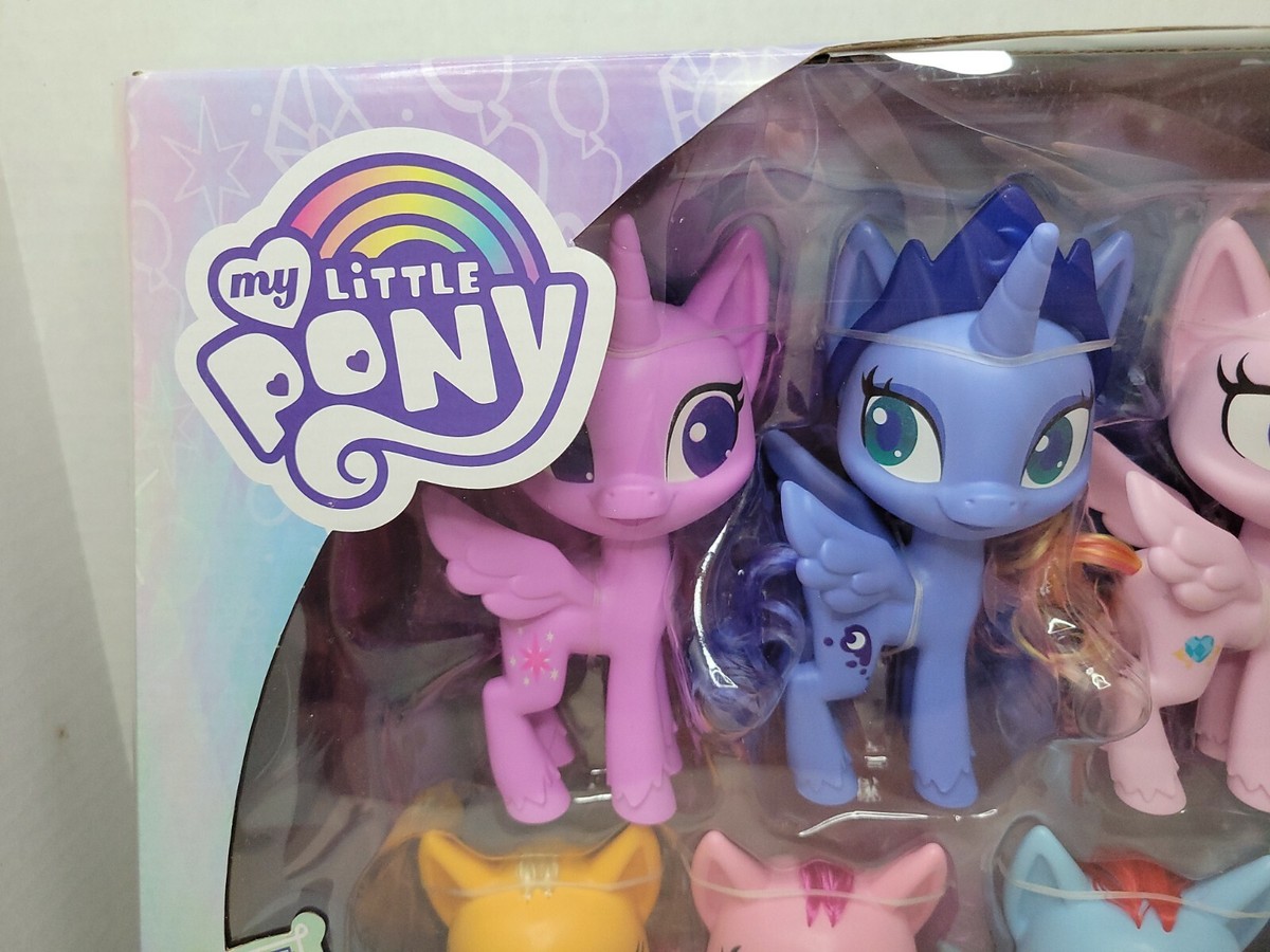MY LITTLE PONY MEGA FRIENDSHIP ANIMAL FIGURES COLLECTION- 9 PONIES