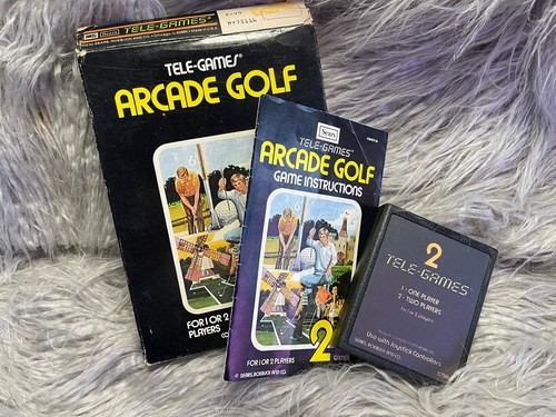 Arcade Golf CIB - Atari 2600 Sears Tele-Games complete w manual - Picture 1 of 9
