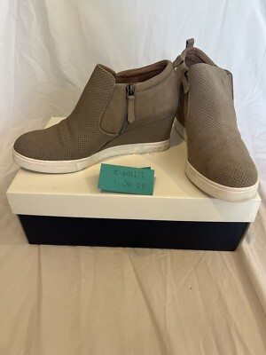 Susina Areya Suede Wedge Sneaker Women s Size 9 In Grey
