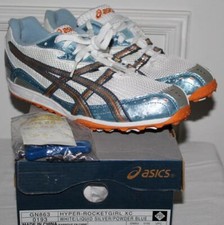 NEW BOX Asics Womens Hyper Rocketgirl XC Track Field Spikes Shoes Sneaker 10
