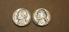 1983 P&D Jefferson Nickles-Key DATE-XF Coins