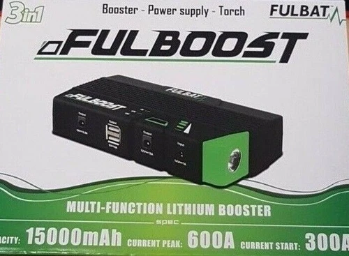 FULBAT FULBOOST STARTUP REPAIR DEVICE POWERBANK MULTI-FUNCTION LITHIUM BOOSTER