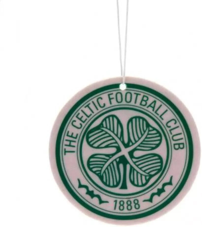 Celtic FC Air Freshener - Football Crest Car Hanger New Design Official License