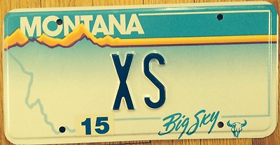 Vanity XS EXCESS license plate Over Too Much Song Insurance Chemistry Extreme