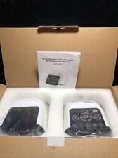 Dual Heated Air Compression Vibration Knee Massager 3 Heat Levels Wireless