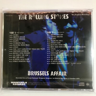THE ROLLING STONES / BRUSSELS AFFAIR - Forest National 1973(2CD