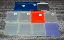 Lot of 11 Plastic Storage Cases for Game Boy Games Fast Shipping