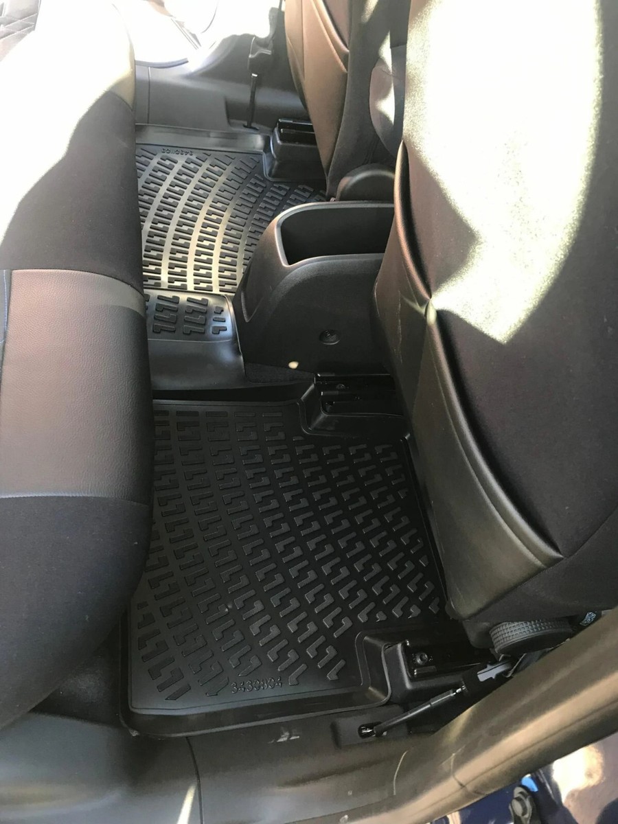 Tappetini Auto Gomma 3D ELMASLINE Per Opel Crossland/Crossland X (2017-2025) - Bordo Alto