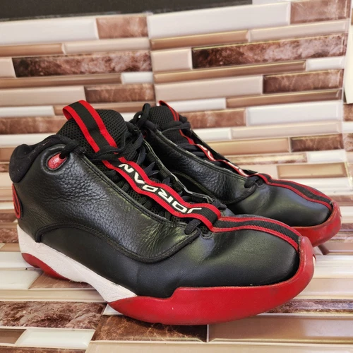 Nike Shoes Mens Size 11 Jordan Jumpman Pro Quick Shoes  Leather Black Red