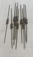 360 Ohm, 1/2 Watt, 5%, Allen Bradley Brand, Carbon Composite Resistor, 10 Each