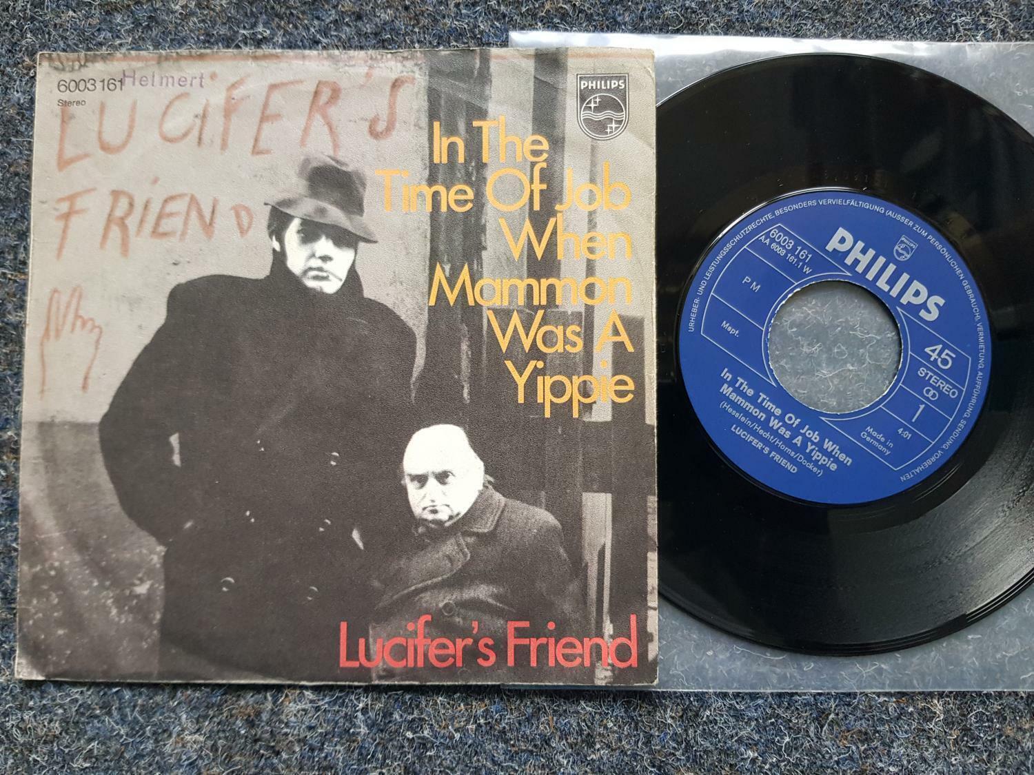 7"" Single Vinyl Lucifer's Friend: In the time of job when mammon was a yippie GE
