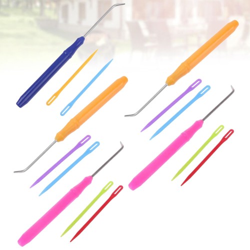 15PCS Knitting Loom Hook Tools Looming Hooks Sewing Needles Crochet Hooks - Picture 2 of 11
