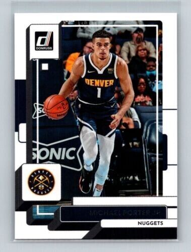 2022-23 Panini Donruss Michael Porter Jr #91 Denver Nuggets 2022-23 Panini Donruss Michael Porter Jr #91 Denver Nuggets