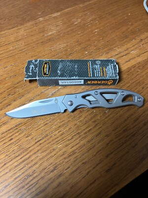 Gerber Mini  Stainless Blade & Handle Folding Knife   BRAND NEW