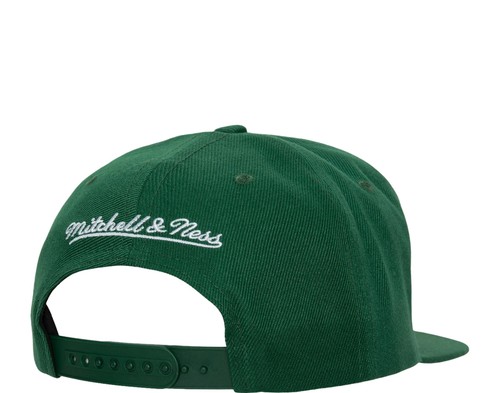 Men's Mitchell & Ness Green NBA Seattle Supersonics Core Basic HWC Snapback - - Picture 2 of 3