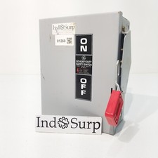 GE Disconnect 30 Amp 600 VAC 250 VDC Model 7 Type 1, Enclosure