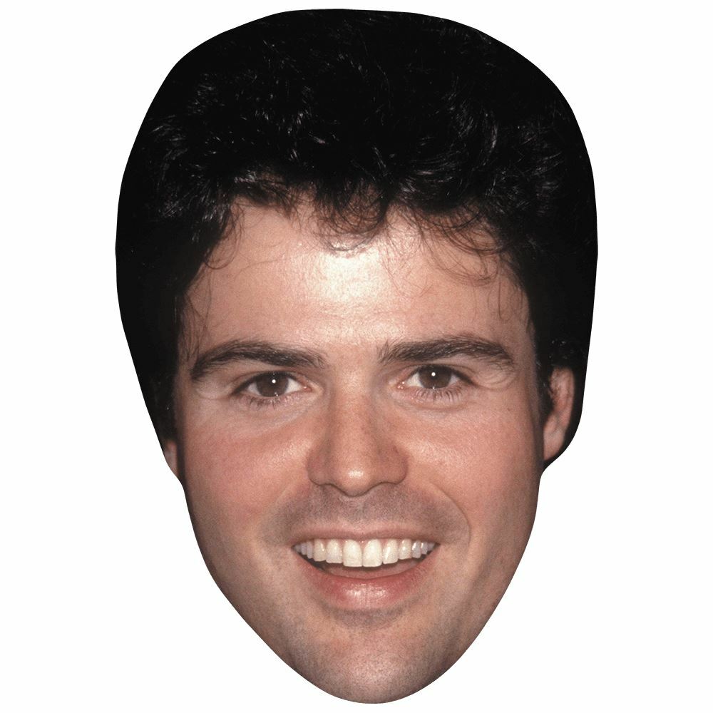 Donny Osmond (Smile) Maschere di persone famose, facce di