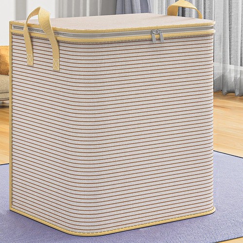 Space Saving Organizer Bedroom Clothes Storage Bag Basket Bins Blanket Zipper - Picture 16 of 22