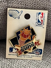 NBA Phoenix Suns Pin 90’s Imprinted Products Basketball Vintage