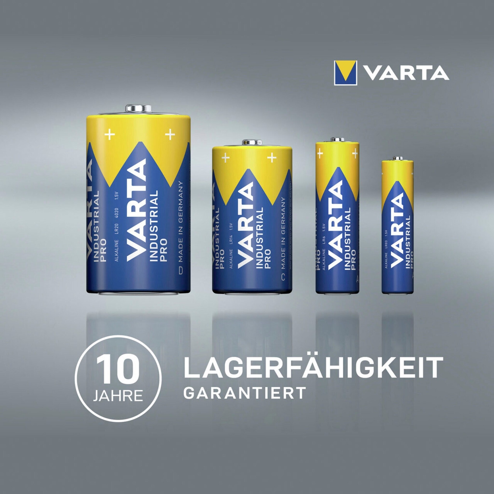 Thumbnail - Varta Industrial Pro Alkaline Batterie 1,5v C Lr14 Mn1400 Baby 1er